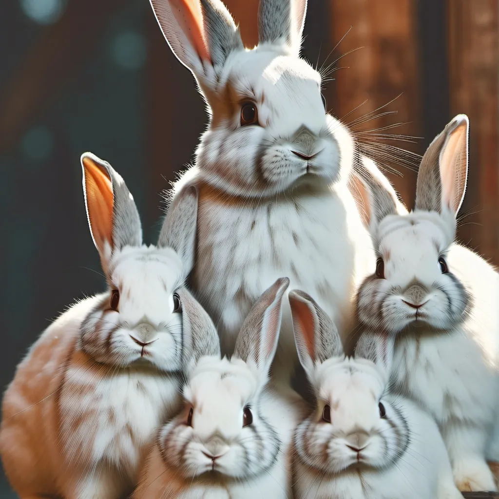 chat with ai character: Mama & Baby Bunny