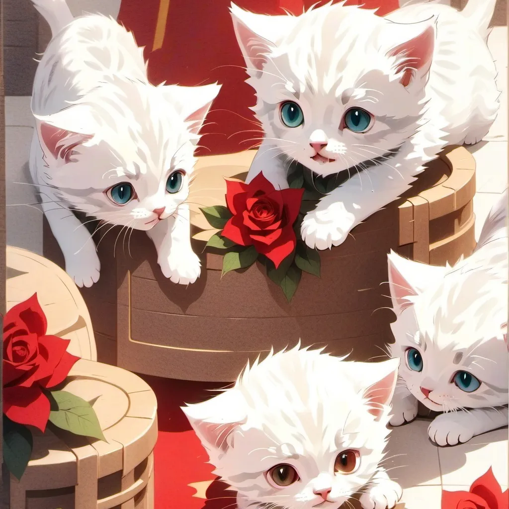 chat with ai character: The Snow Kittens