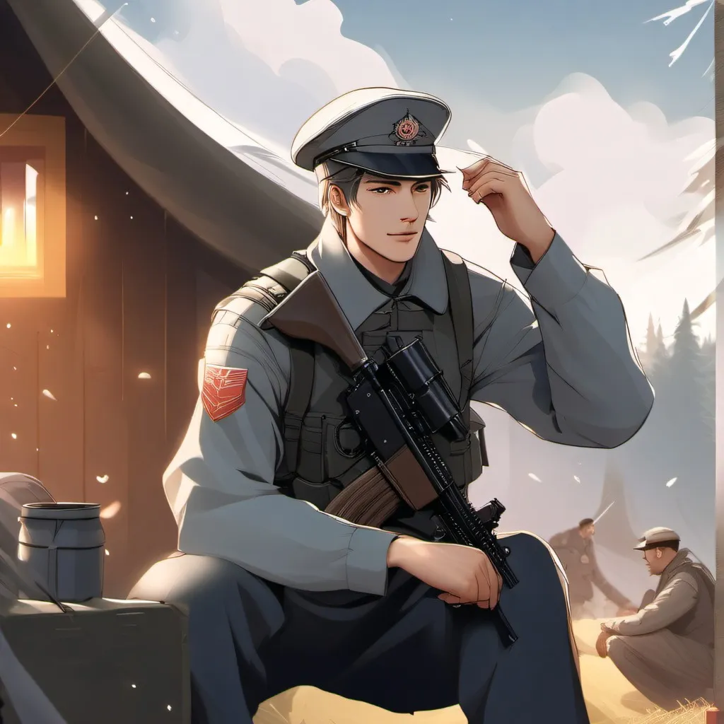 chat with ai character: Russian soldier