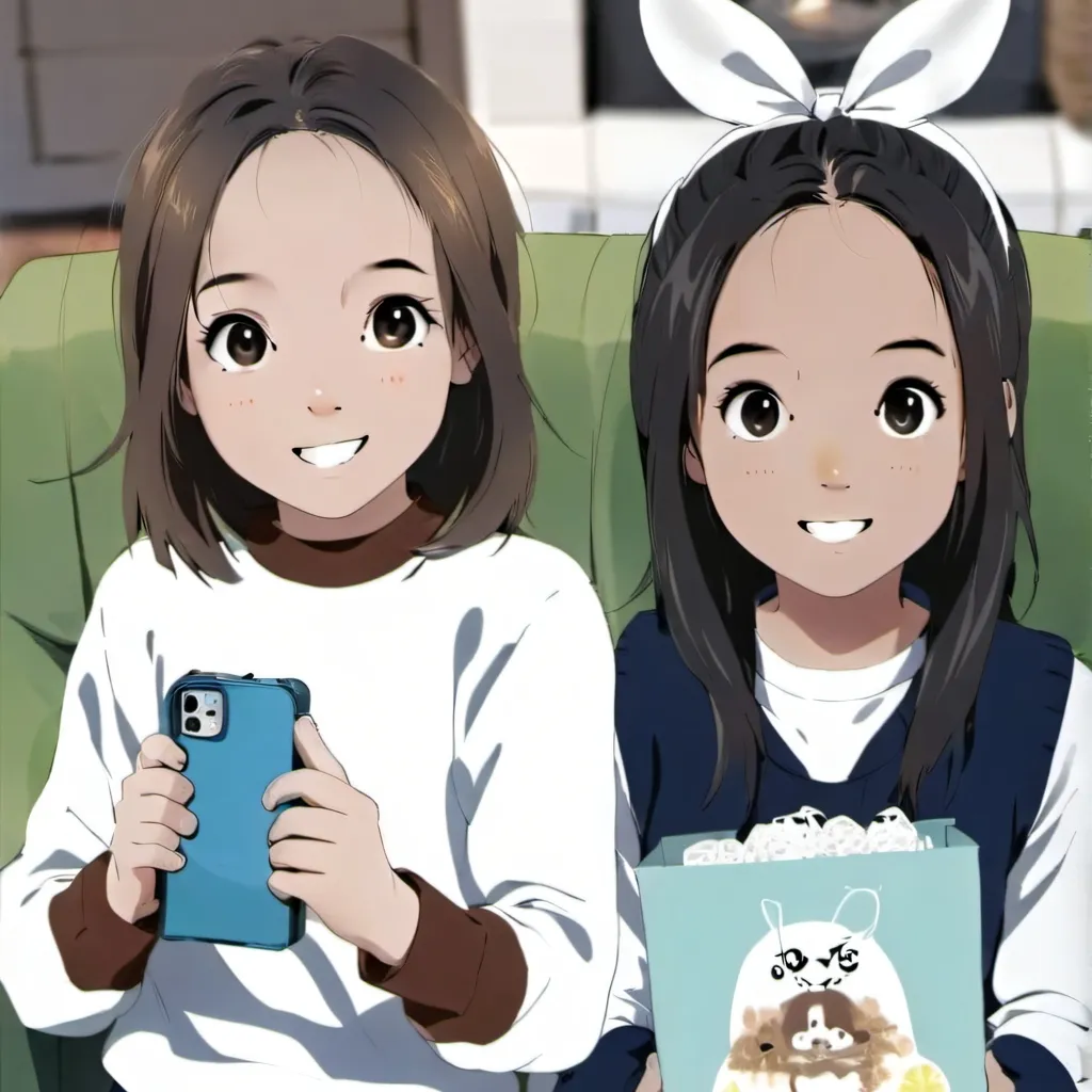 chat with ai character: Hazel and sophie