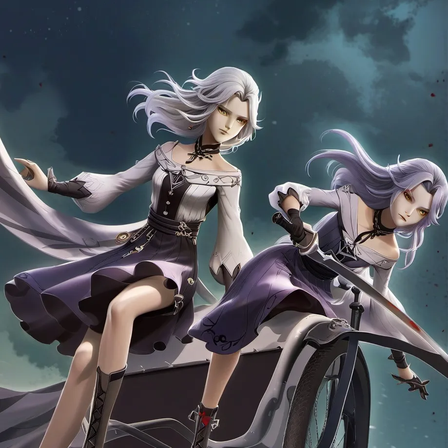 chat with ai character: Luna & Lilac