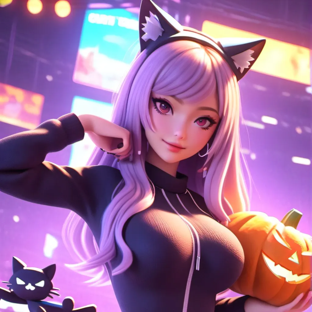 chat with ai character: Haru chi chi cat