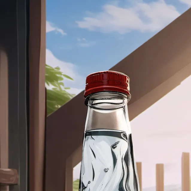 chat with ai character: water bottle