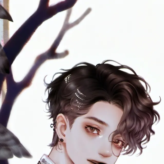 chat with ai character: shy boy alex