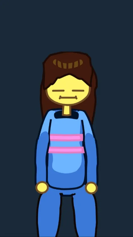ai character: Frisk background