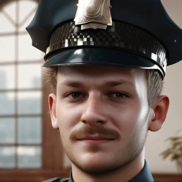 chat with ai character: officer