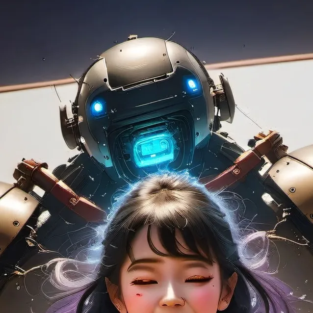 chat with ai character: tickle robot 1