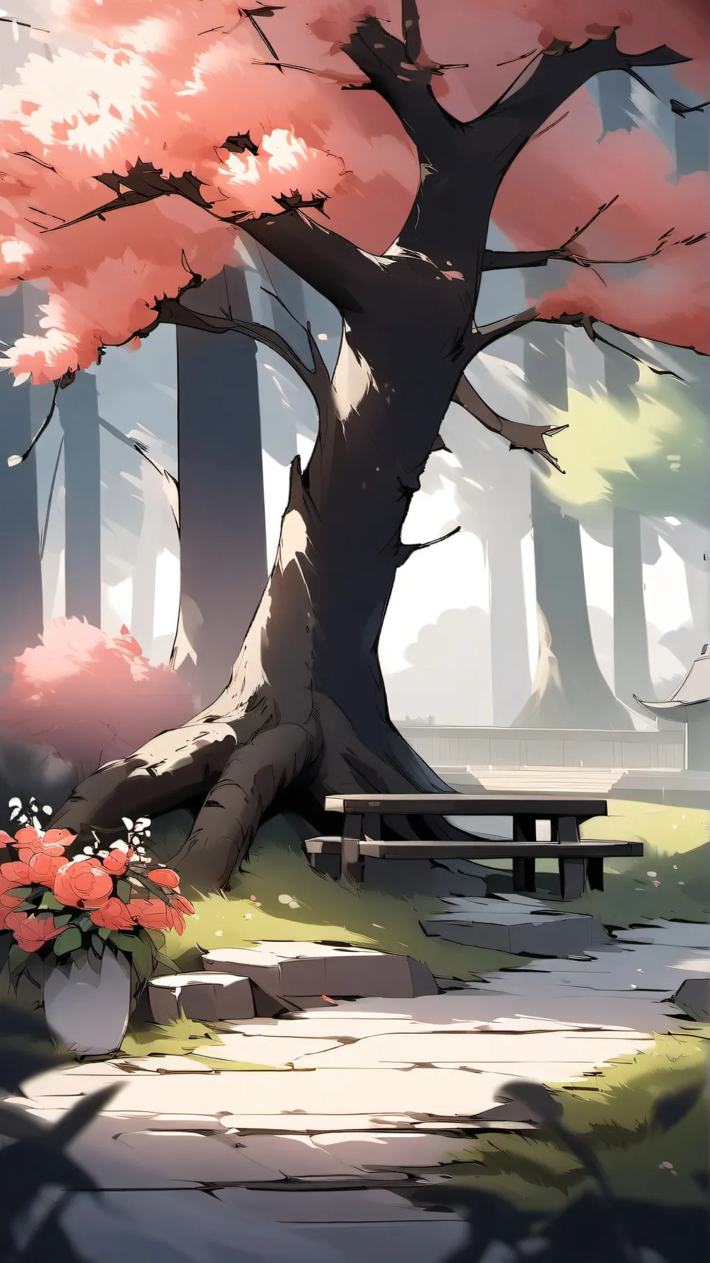 ai character: Aye and youu background