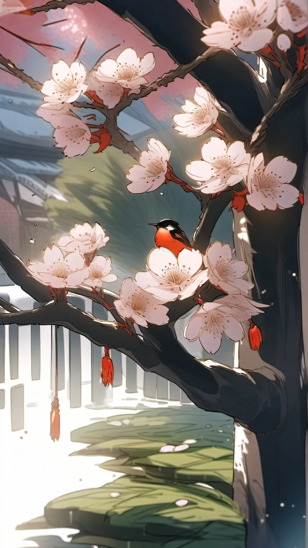 ai character: HAPPY ENDING background