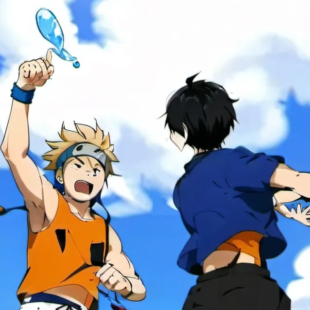 chat with ai character: sasuke and Naruto 