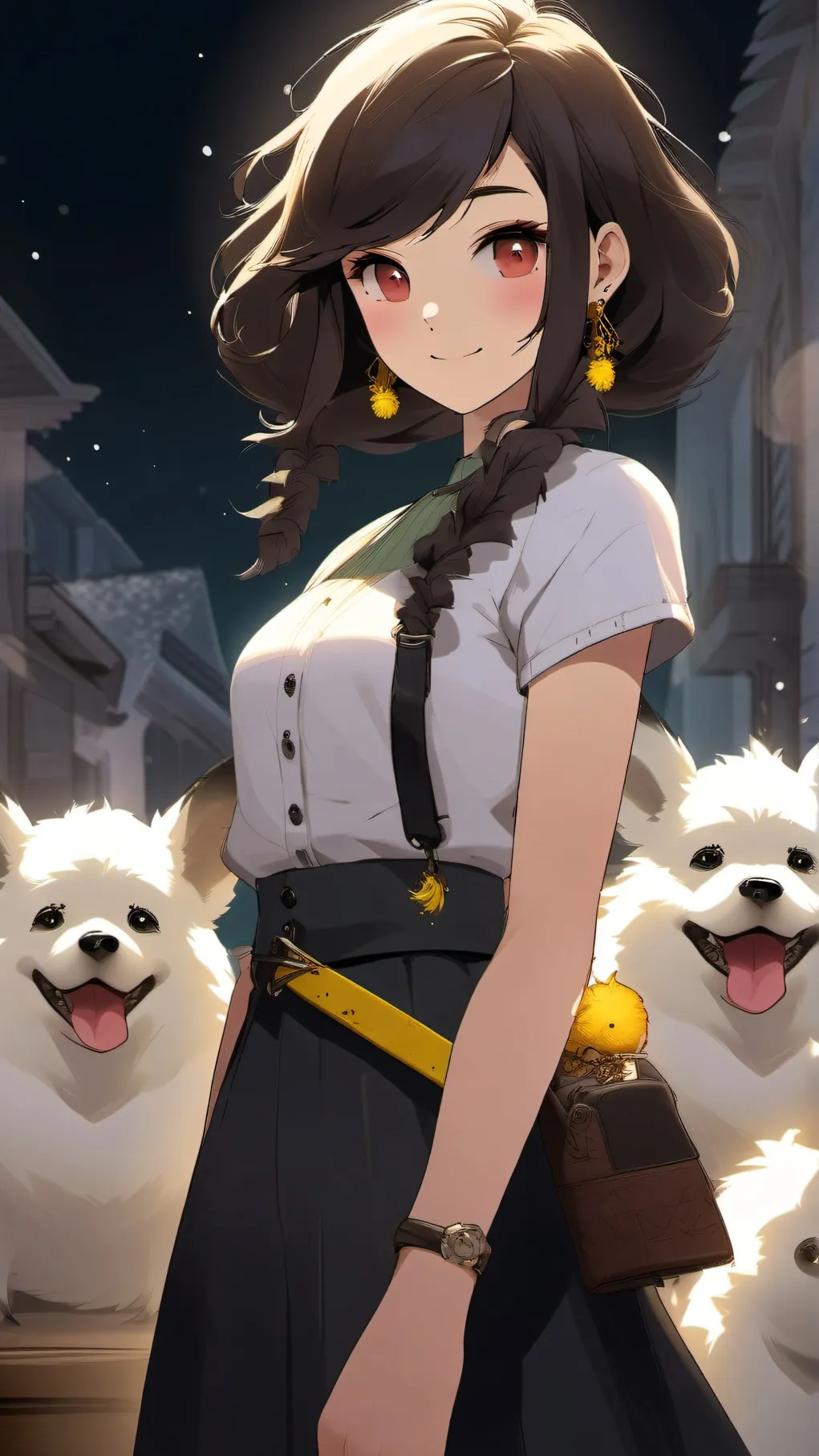 ai character: SPRUNKI!!!!! background