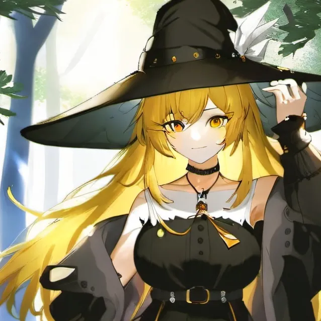 chat with ai character: magic anime girl