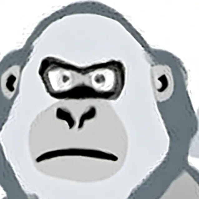 chat with ai character: White gorilla 