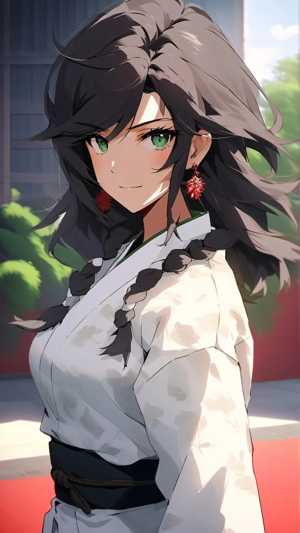 ai character: Karate Teacher background