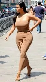 ai character: Kim Kardasian background