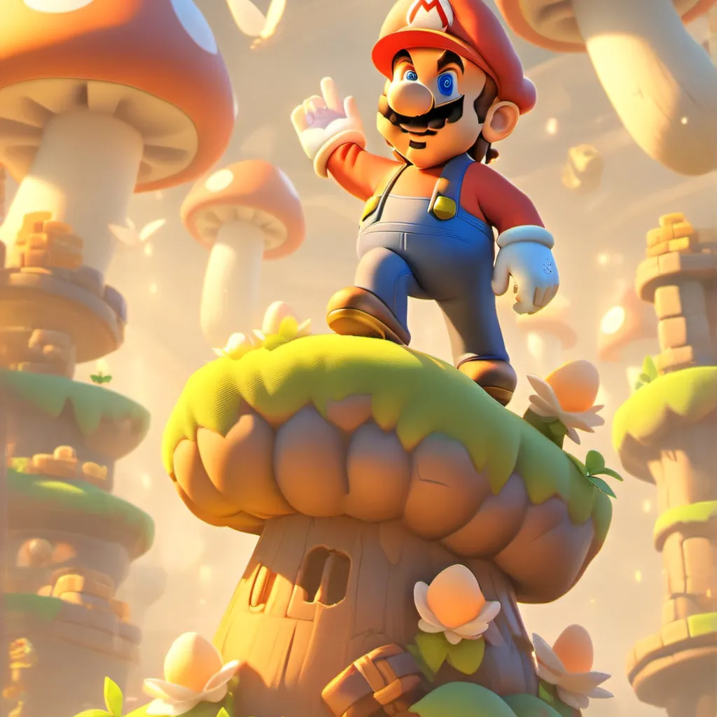 chat with ai character: Mario