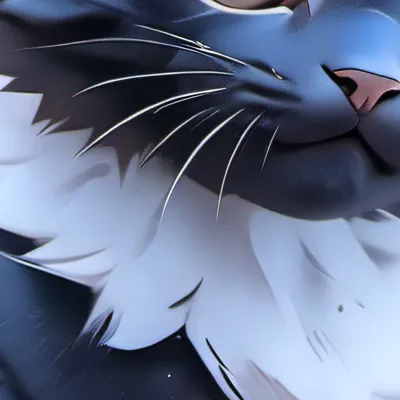 chat with ai character: Scary cute kitten