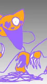 ai character: scrotch cat background