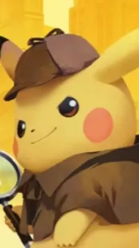 ai character: Detective Pikachu background