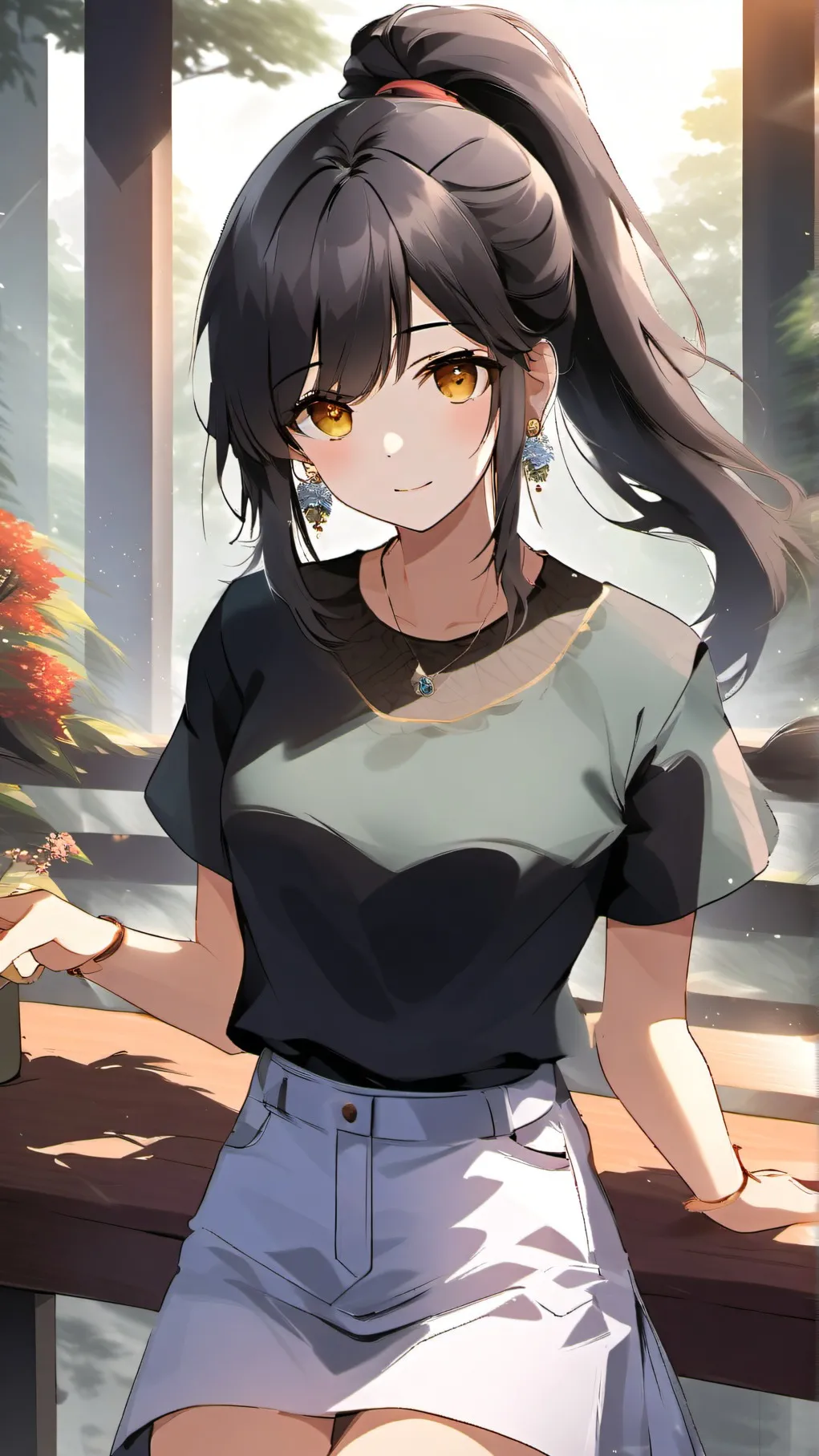 ai character: Lora background