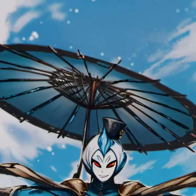 chat with ai character: blue gangle