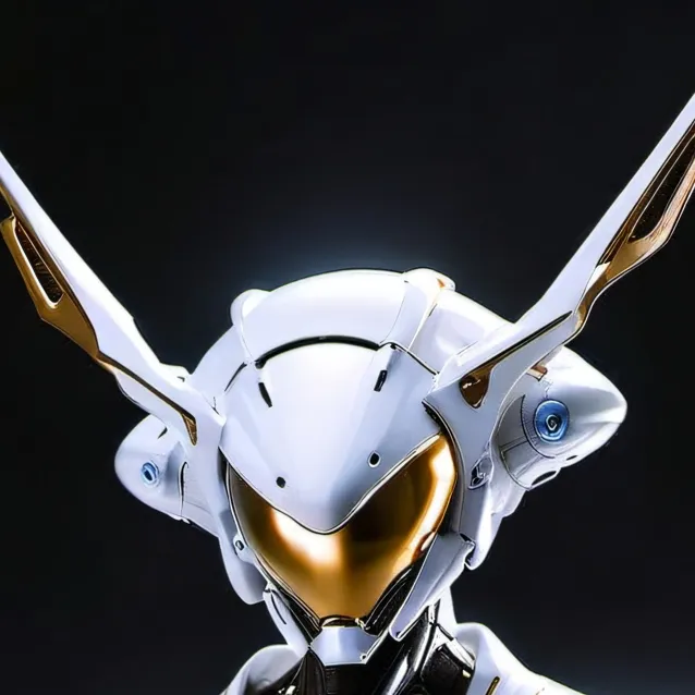 chat with ai character: blue gangle cyborg