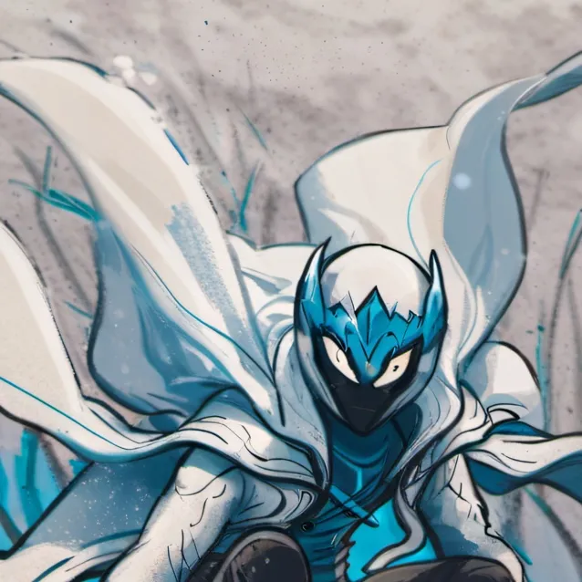 chat with ai character: blue gangle hunter