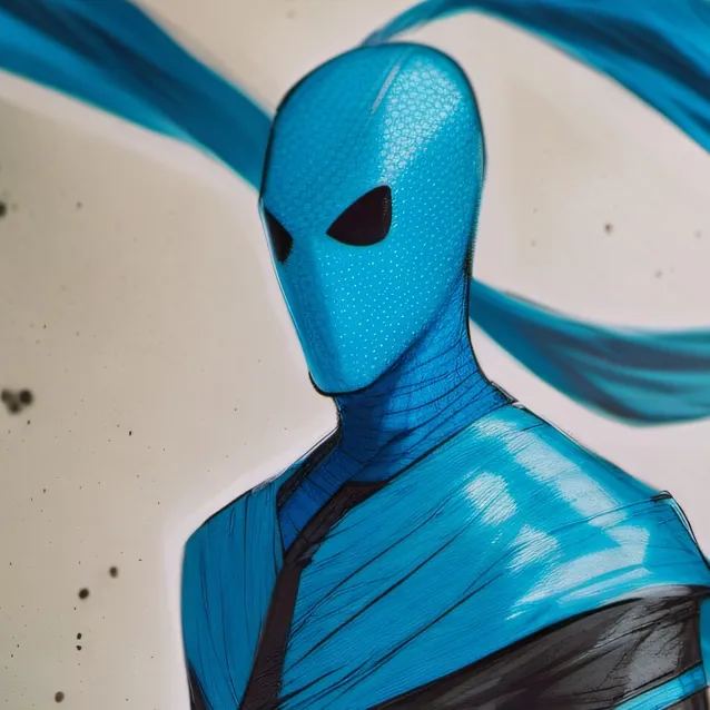 chat with ai character: blue gangle