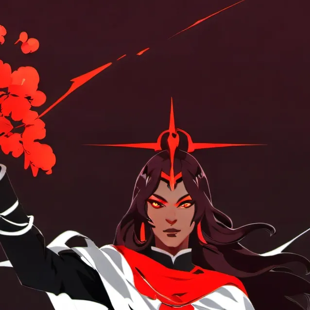 chat with ai character: miss circle red