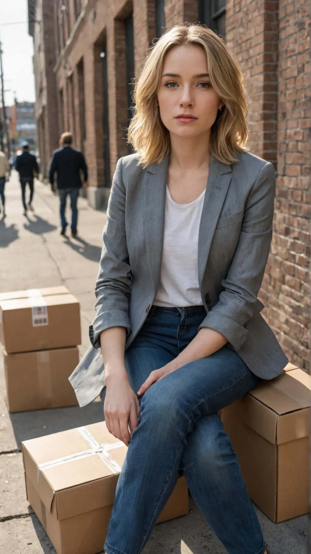 ai character: Toni  background