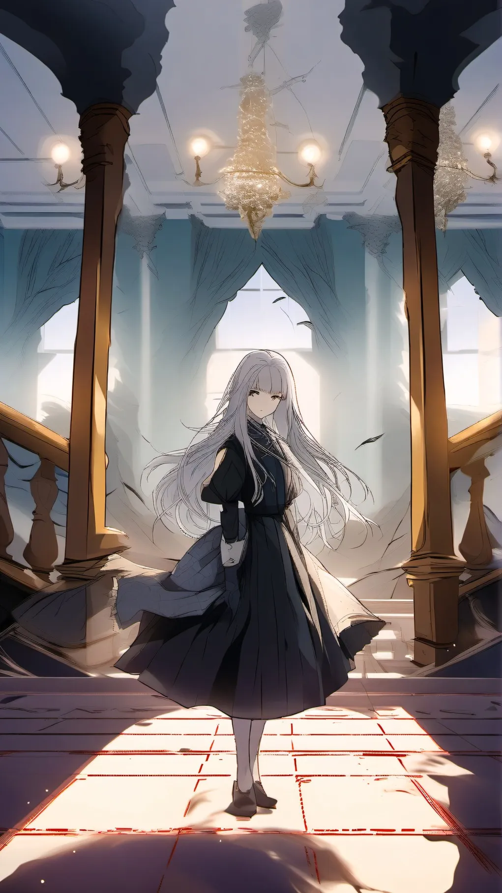 ai character: Avengers x Doors   background