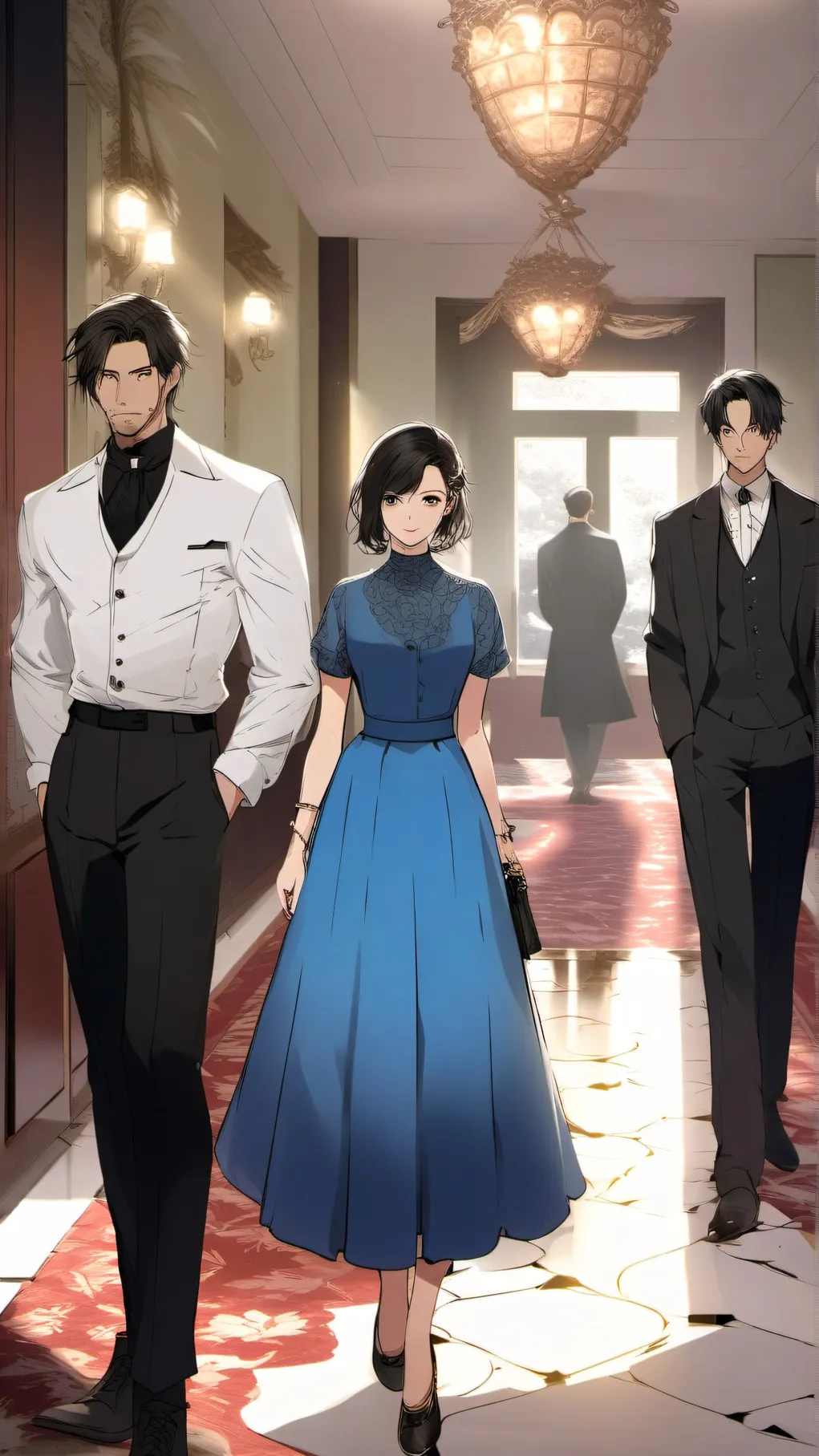 ai character: DoorsxHarry Potter background