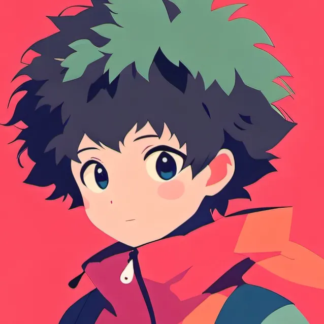 chat with ai character: Deku