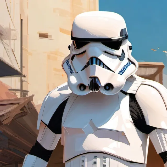 chat with ai character: storm trooper