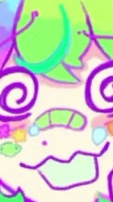 ai character: Polygon Donut background