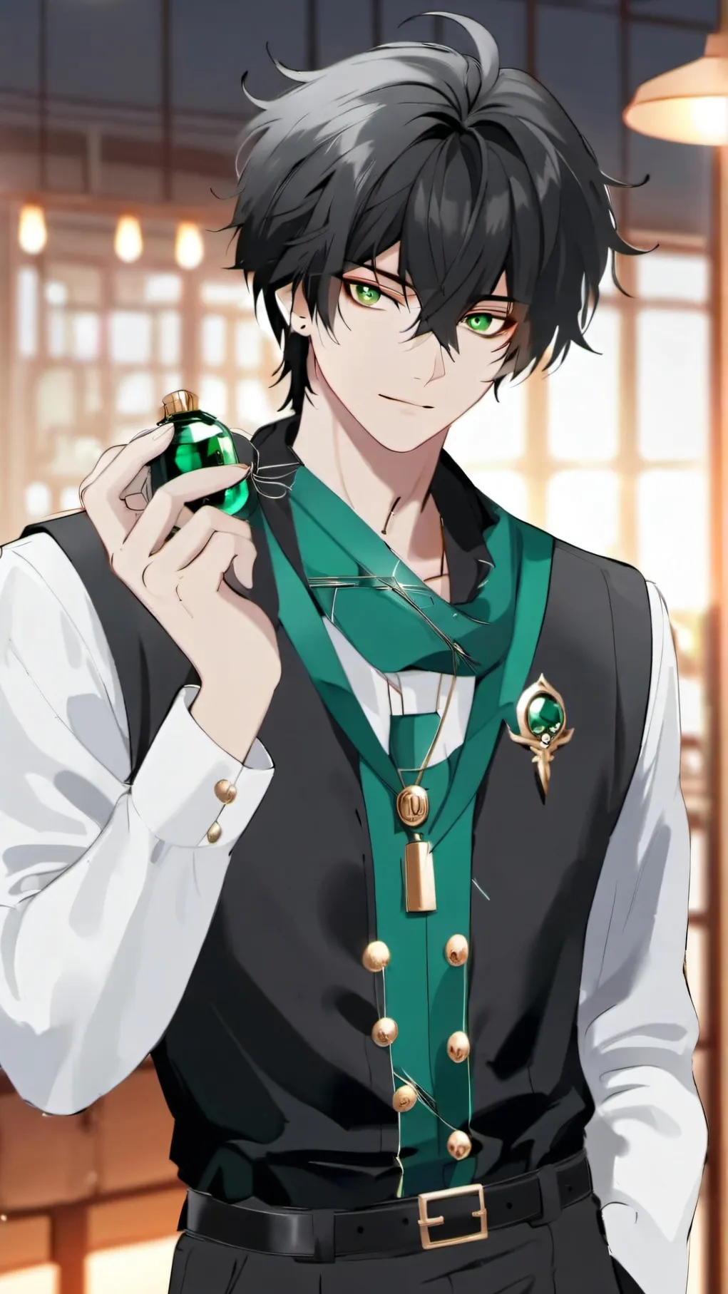 ai character: Blake background