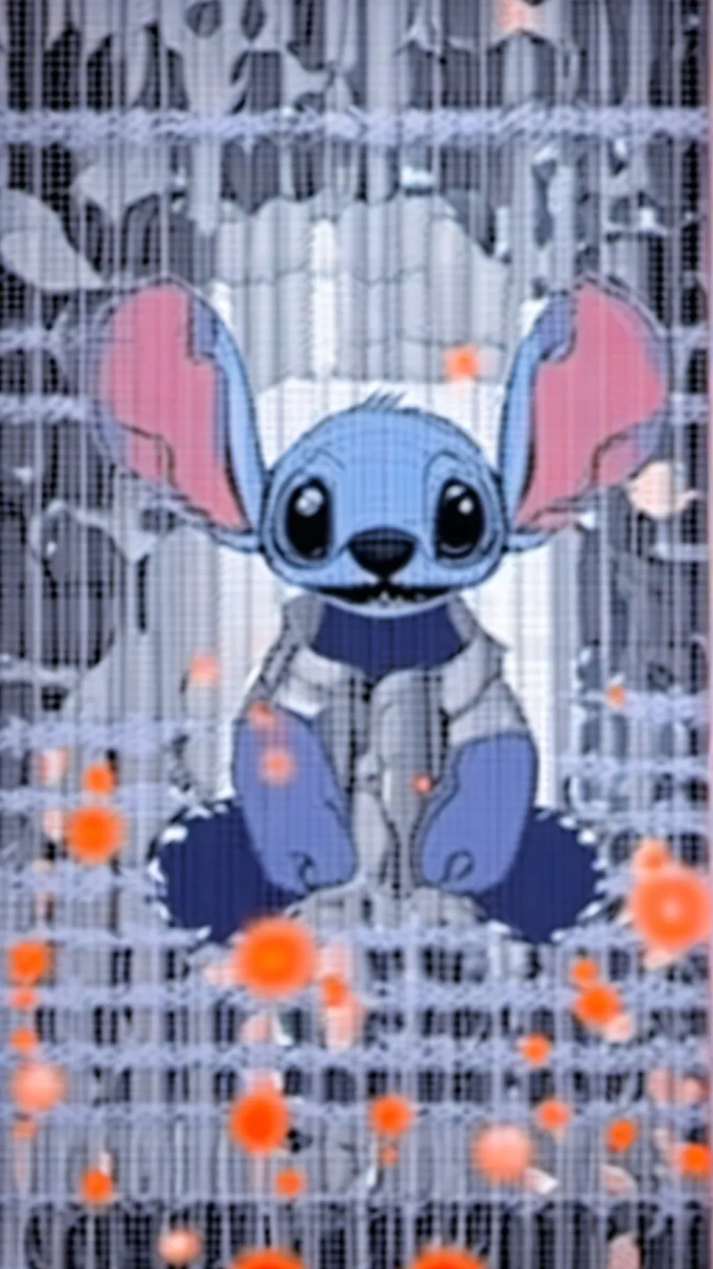 ai character: Stitch background