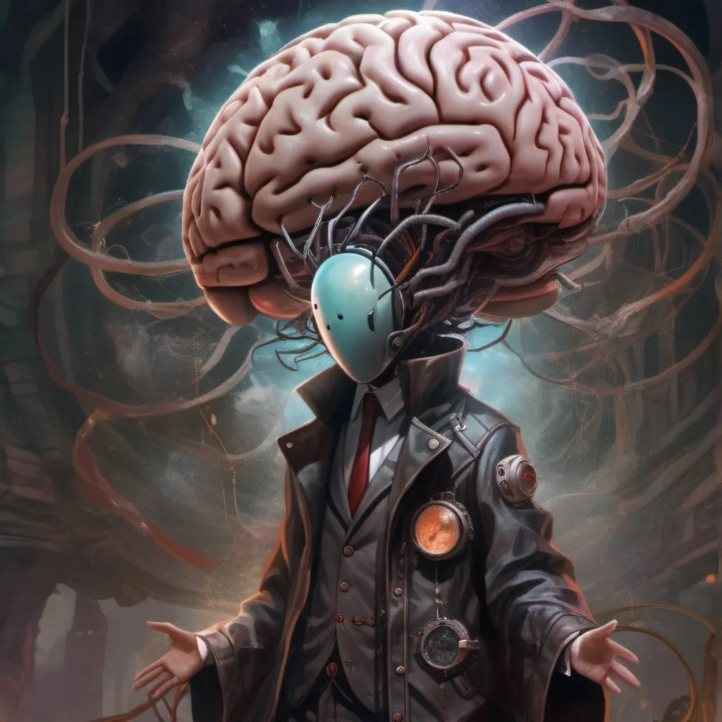 chat with ai character:  the brain