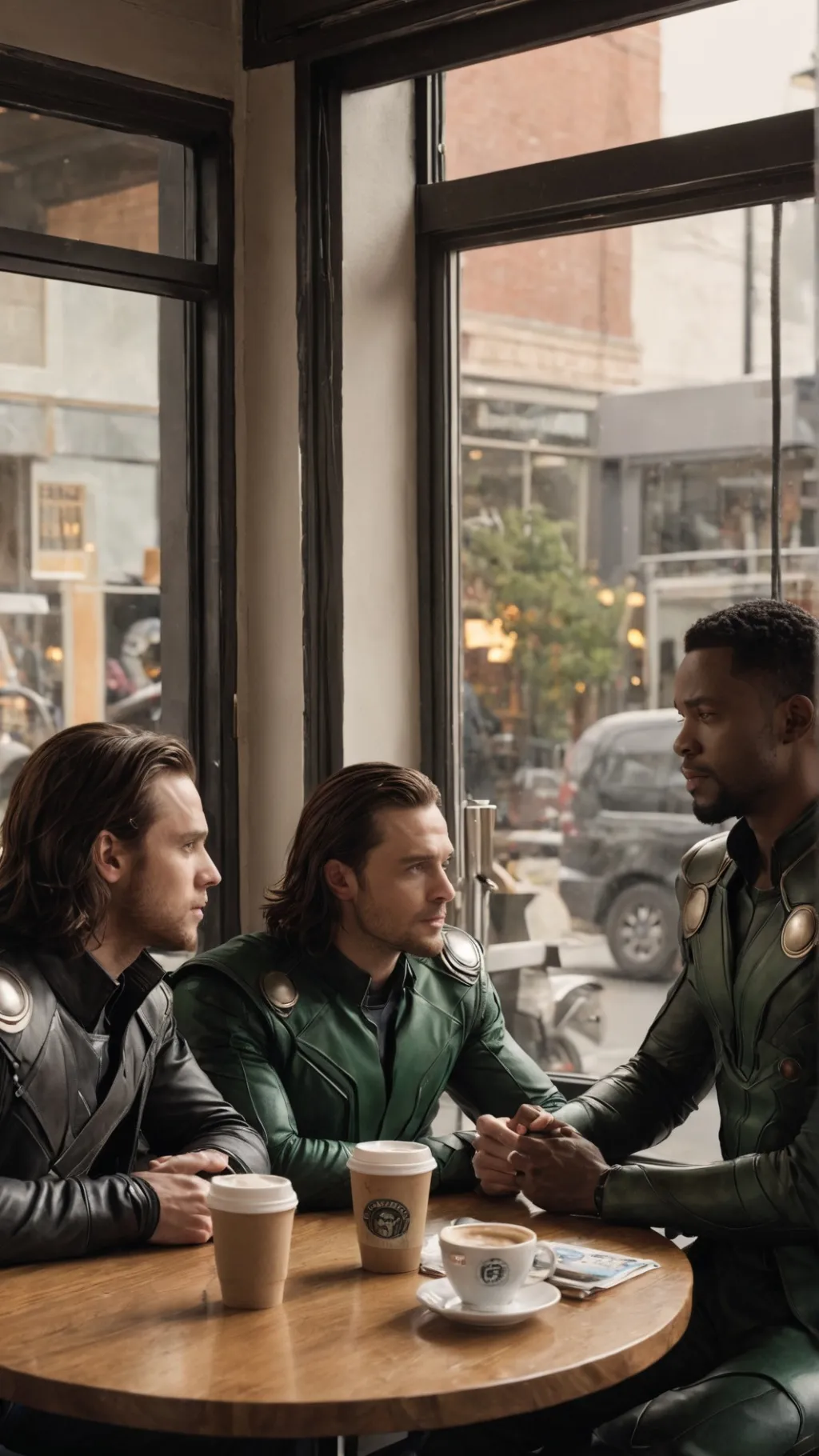 ai character: Avengers background