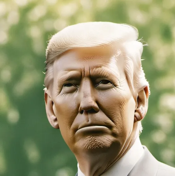 chat with ai character: Donald trump