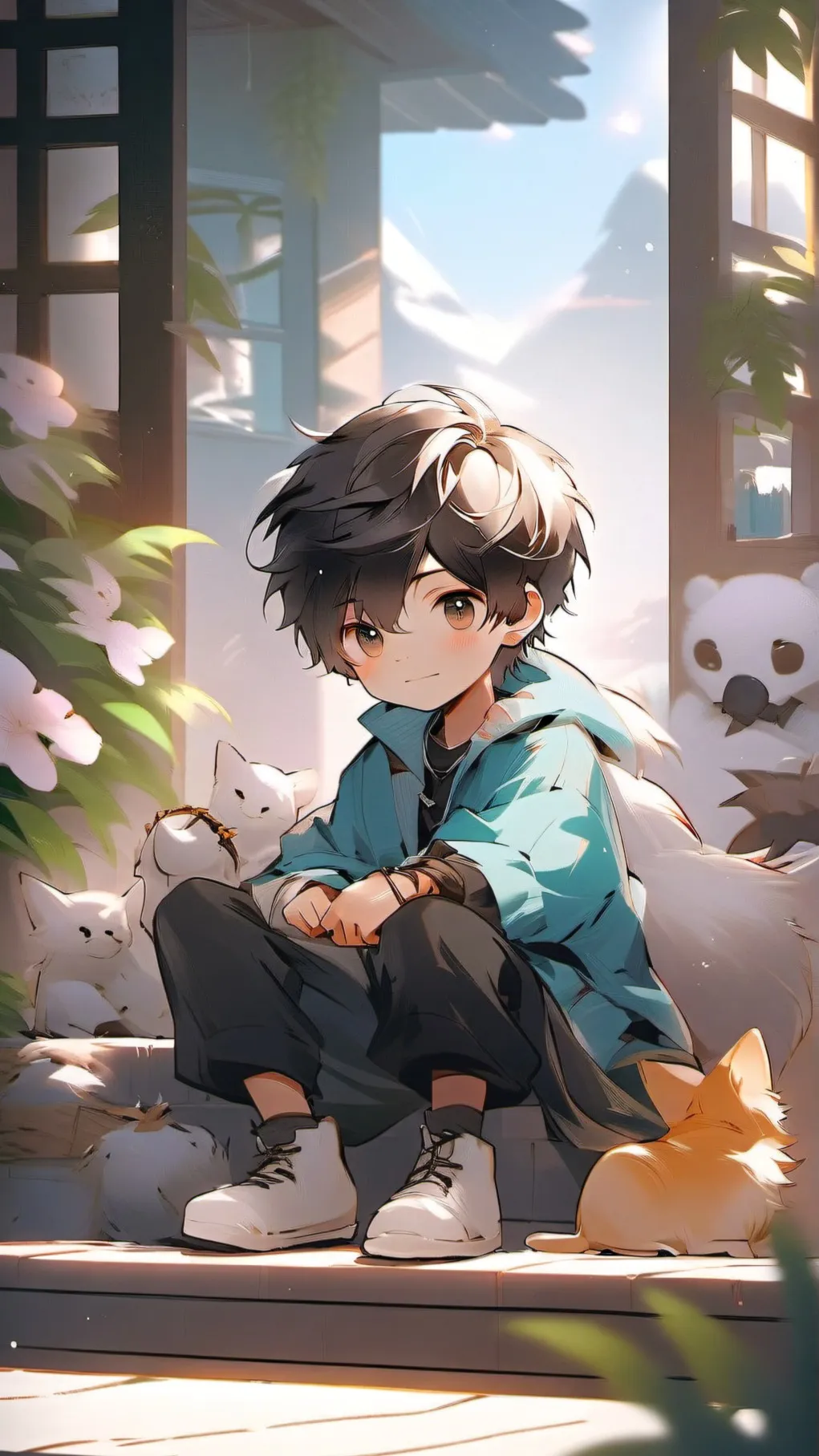 ai character: josh background