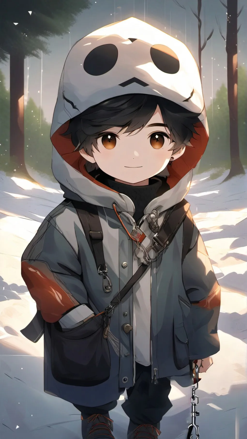 ai character: pingas pet background