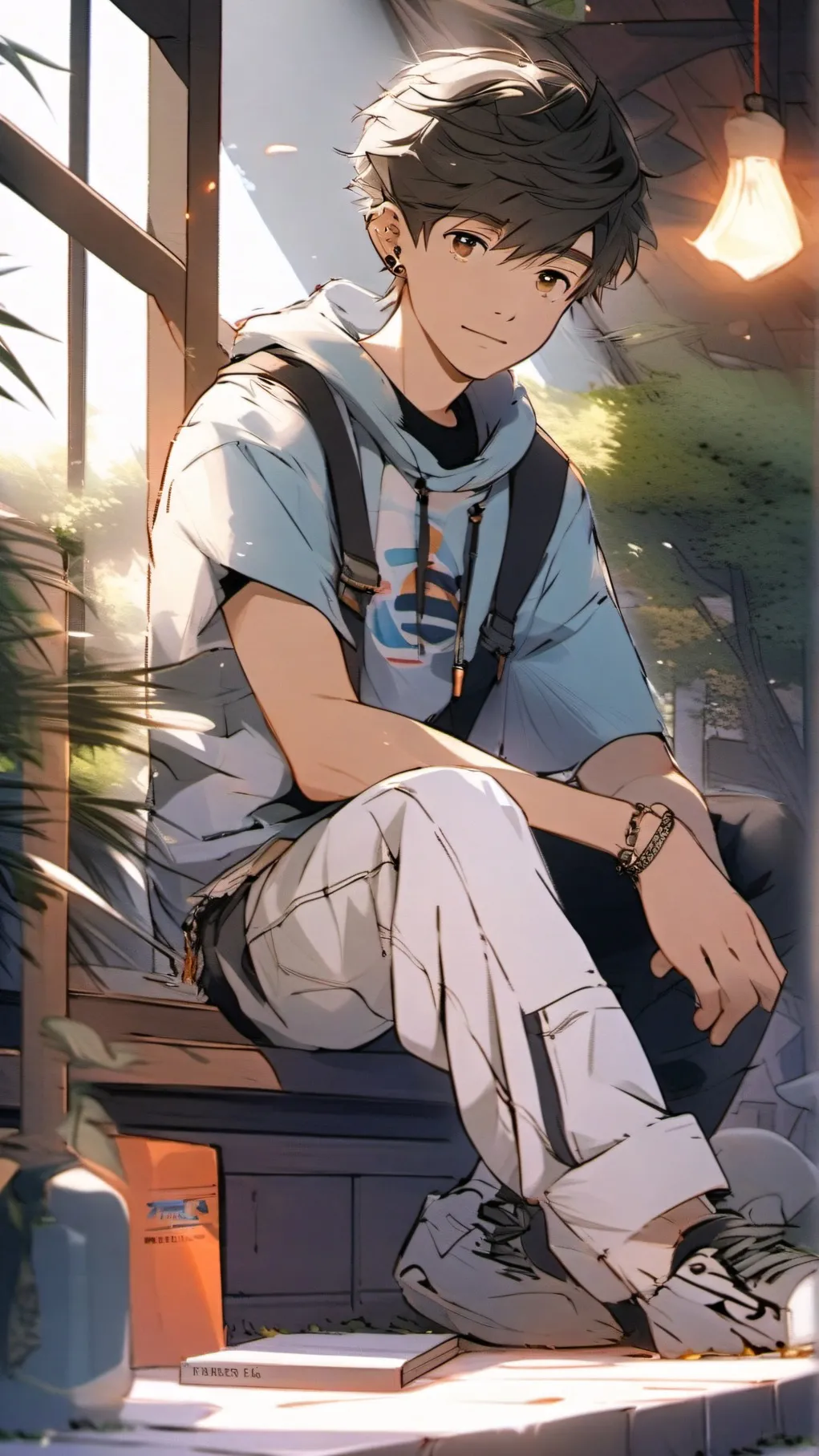 ai character: lily. background