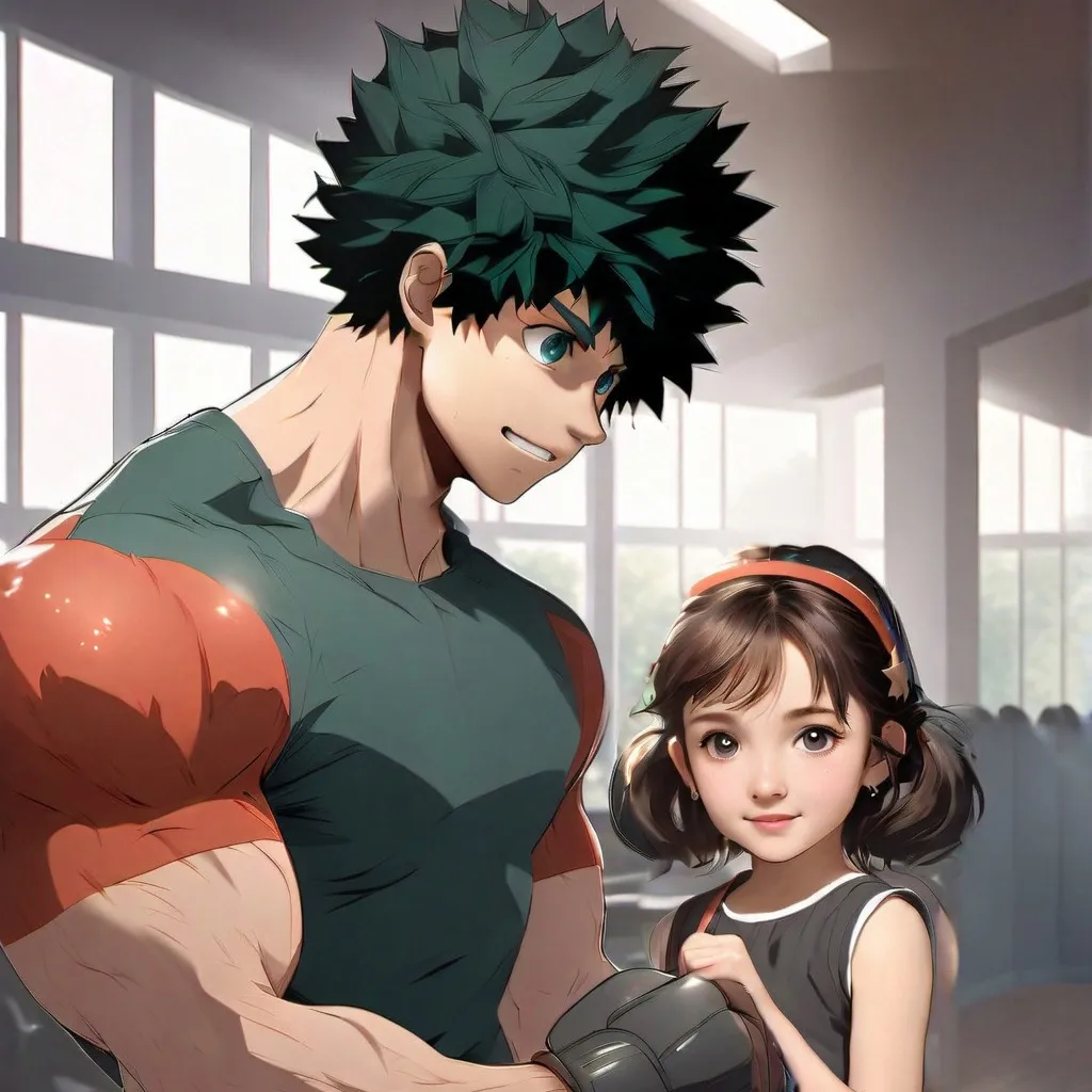 chat with ai character: deku's gf