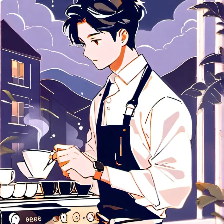 chat with ai character: Midnight Cafe 