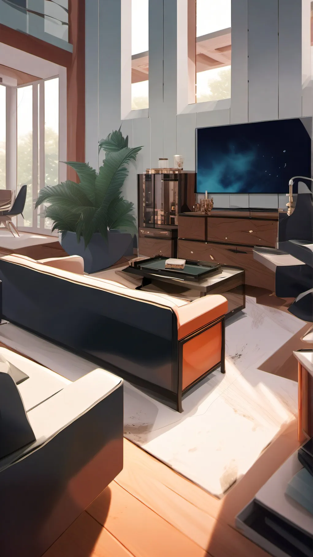 ai character: Cool gang background