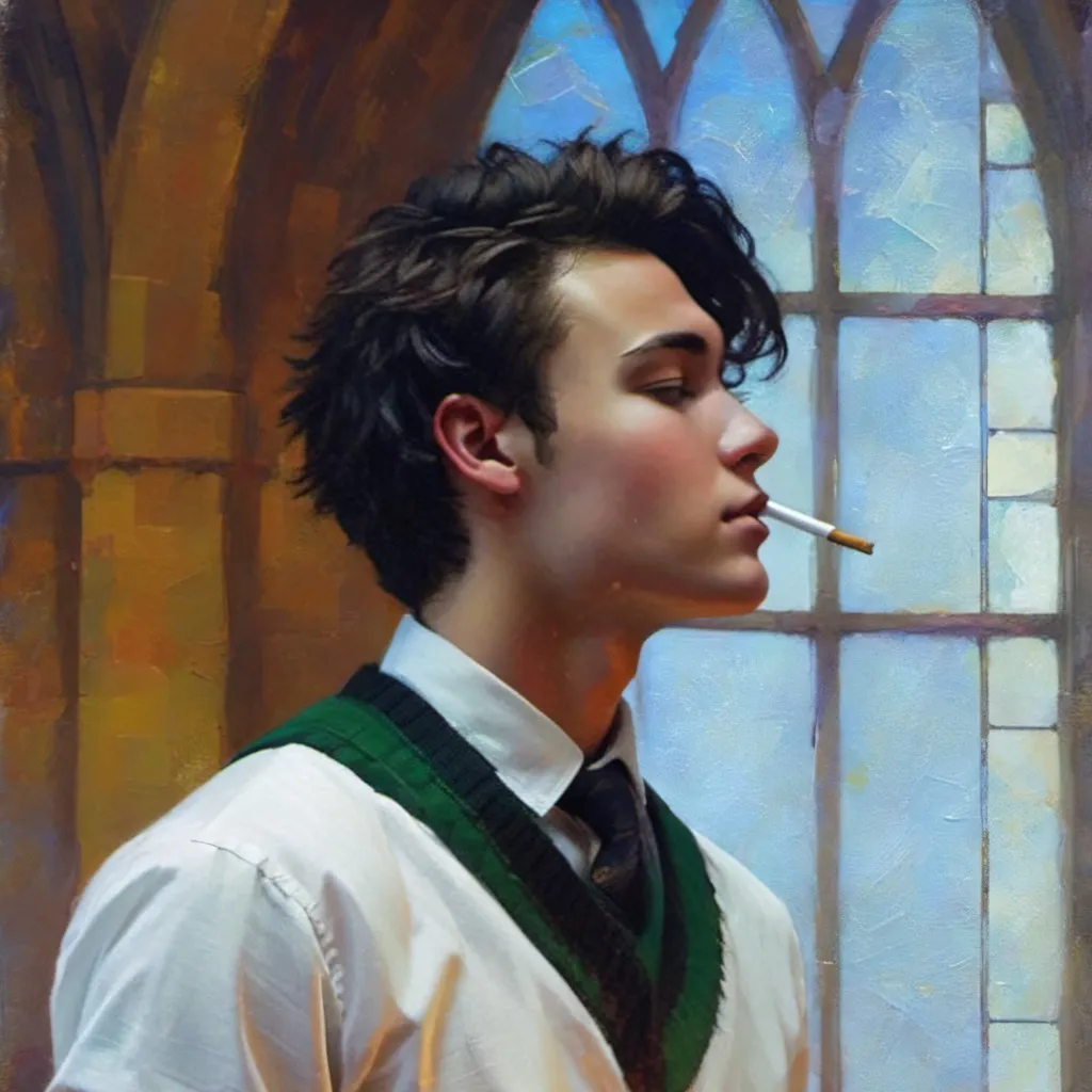 chat with ai character: Mattheo riddle 