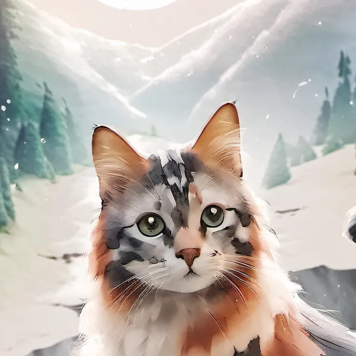 chat with ai character: The snow cat