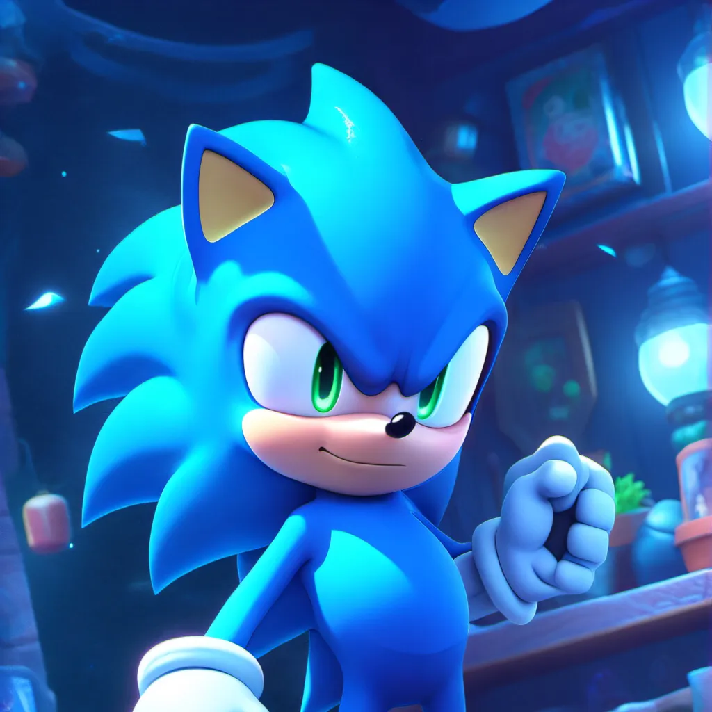chat with ai character: Sonic hotel