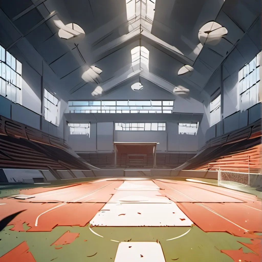 chat with ai character: Mha sports event